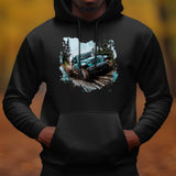 "Off-Road Jeep Mud Adventure PNG, 4x4 Truck Sublimation, Jeep Lover Clipart, Overlanding Digital Download, Muddy Trail PNG Design"