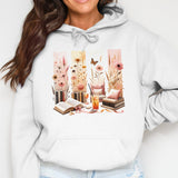 Cozy Book Lover PNG, Brushstroke Sublimation, Reading Tumbler Wrap, Bookish Sublimation Design, Digital Download, Bookworm Clipart