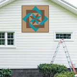 Knot Maze Quilt Block Barn Quilt - Digital Download, Intricate DIY Wall Art Pattern, Rustic Home Decor, Quilting Project, Instant PDF Download