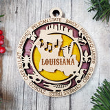 State Ornament Collection – Custom Home State & Travel Memory Ornaments