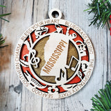 State Ornament Collection – Custom Home State & Travel Memory Ornaments