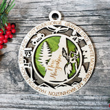 State Ornament Collection – Custom Home State & Travel Memory Ornaments