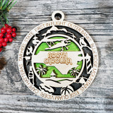 State Ornament Collection – Custom Home State & Travel Memory Ornaments