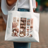 Cozy Book Lover PNG, Brushstroke Sublimation, Reading Tumbler Wrap, Bookish Sublimation Design, Digital Download, Bookworm Clipart