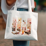 Cozy Book Lover PNG, Brushstroke Sublimation, Reading Tumbler Wrap, Bookish Sublimation Design, Digital Download, Bookworm Clipart