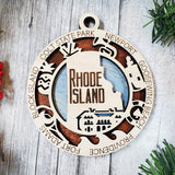 State Ornament Collection – Custom Home State & Travel Memory Ornaments