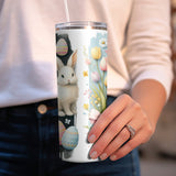 Easter PNG, Holiday Coquette PNG, Brushstroke Bunny PNG, Sublimation Png, Design for Tumblers Mugs T-Shirts Ornaments and Crafts, Spring Png