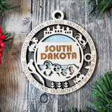 State Ornament Collection – Custom Home State & Travel Memory Ornaments