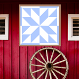 Spring Fling Quilt Block Barn Quilt - Digital Download, Floral & Butterfly DIY Wall Art Pattern, Rustic Spring Decor, Instant PDF for Quilting Project