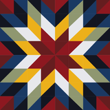 Sunflare Star Barn Quilt Pattern | Printable PDF + SVG