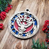 USA Patriotic Ornament – Limited Edition Red White & Blue Holiday Decor