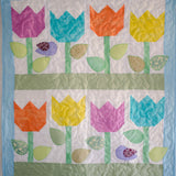 Wall Hanging of Rows of Tulip