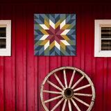 Winter Flare Star Barn Quilt PDF Pattern