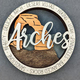 National Parks and Monuments Wood Ornaments – Personalized Travel & Adventure Keepsakes