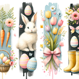 Easter PNG, Holiday Coquette PNG, Brushstroke Bunny PNG, Sublimation Png, Design for Tumblers Mugs T-Shirts Ornaments and Crafts, Spring Png