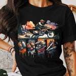 Vintage Motocross T-Shirt, Dirt Bike Graphic Tee, Men's Retro Motorcycle Shirt, Cool Biker Gifts, Racing Apparel, Unique Dirt Rider Top