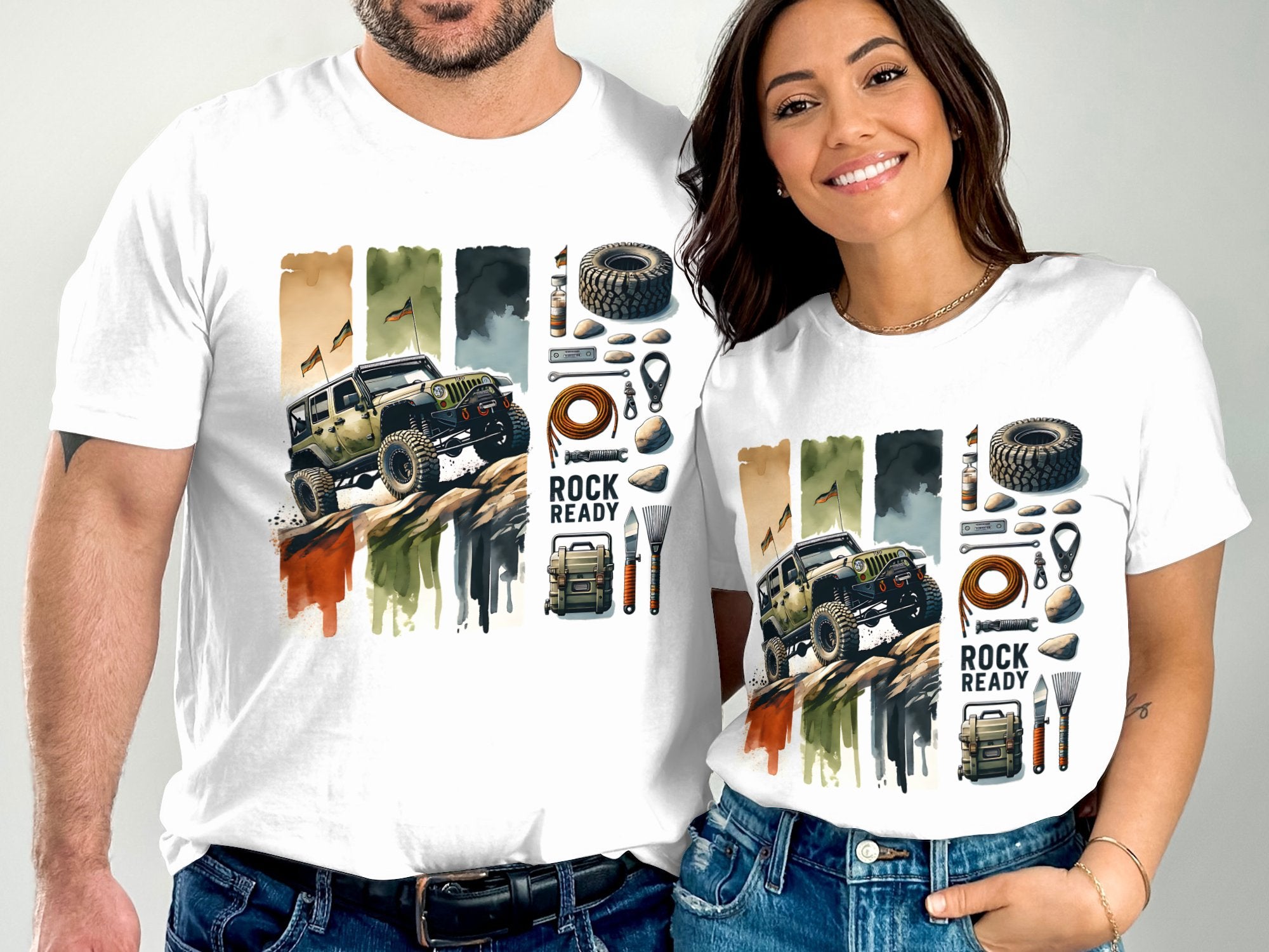 Off-Road Adventure Jeep Graphic T-Shirt, Unisex Outdoor Vogue Tee, Unique Jeep Lover Gift, Off-Roading Apparel