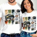 Off-Road Adventure Jeep Graphic T-Shirt, Unisex Outdoor Vogue Tee, Unique Jeep Lover Gift, Off-Roading Apparel