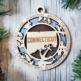 State Ornament Collection – Custom Home State & Travel Memory Ornaments