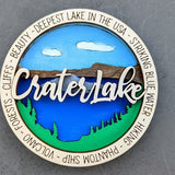 National Parks and Monuments Wood Ornaments – Personalized Travel & Adventure Keepsakes