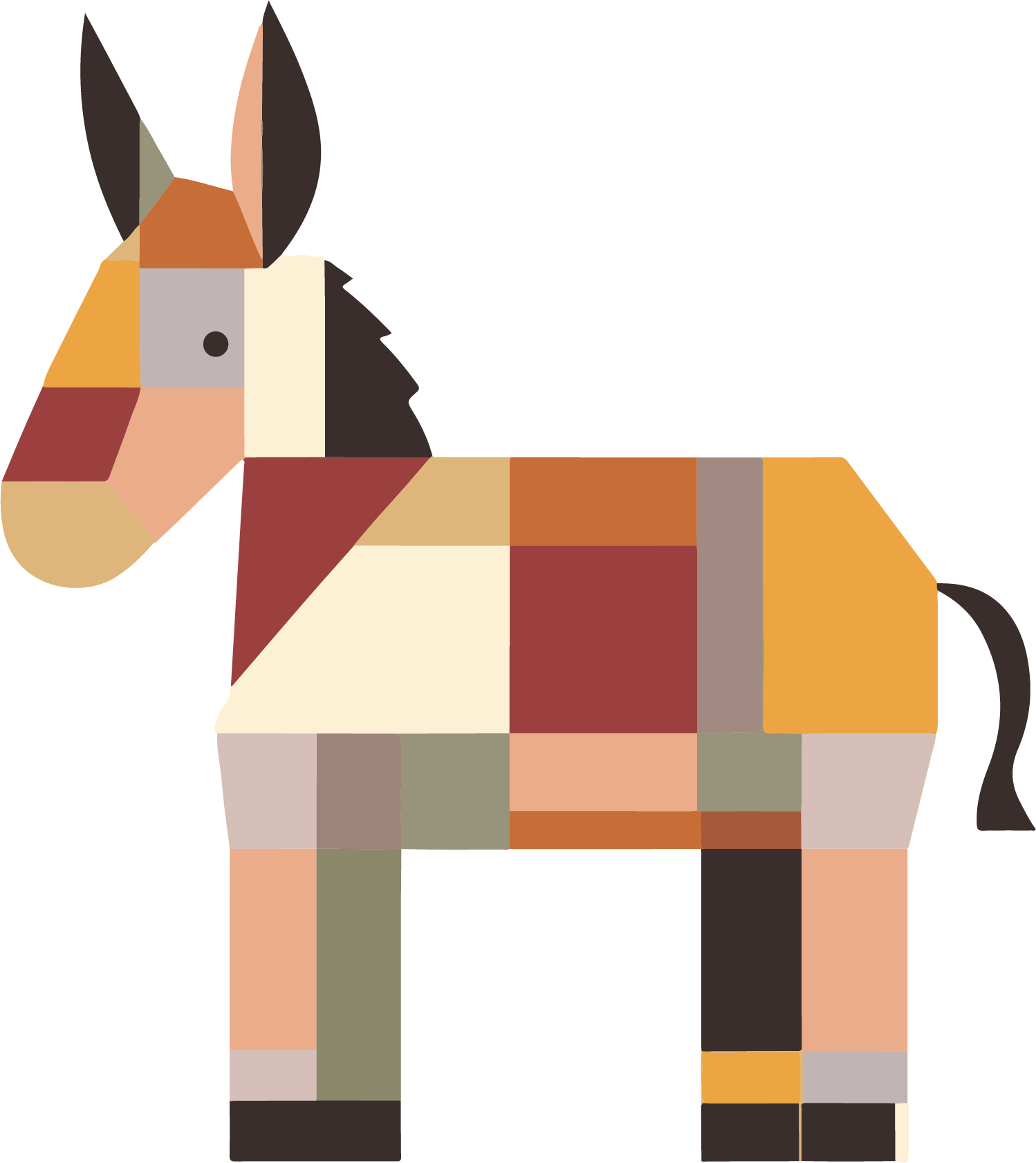Donkey Barn Quilt PDF Pattern