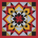 Double Carpenter Barn Quilt PDF Pattern, SVG Pattern, Wood quilt to paint for outdoors Bundle