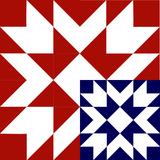 Echo Star Barn Quilt Pattern | Layered Design, Neutral Palette (PDF + SVG Download)
