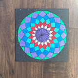 Dahlia Painted Wood barn Quilt Digital SVG PDF Pattern Bundle