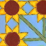 Sunflower Barn Quilt PDF Pattern Digital SVG Printable Pattern | Wood Barn Quilt | Paint yourself Barn Quilt downable PDF Bundle