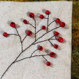 Fall Sampler Mini Quilt Acorn Block PFD Digital Pattern