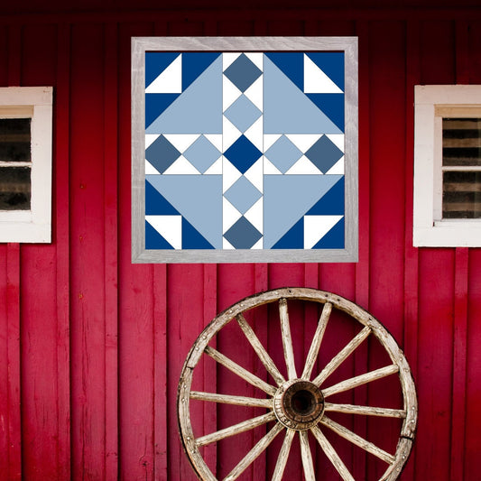 24x24" Bird's Nest Painted barn Quilt Digital PDF SVG Pattern