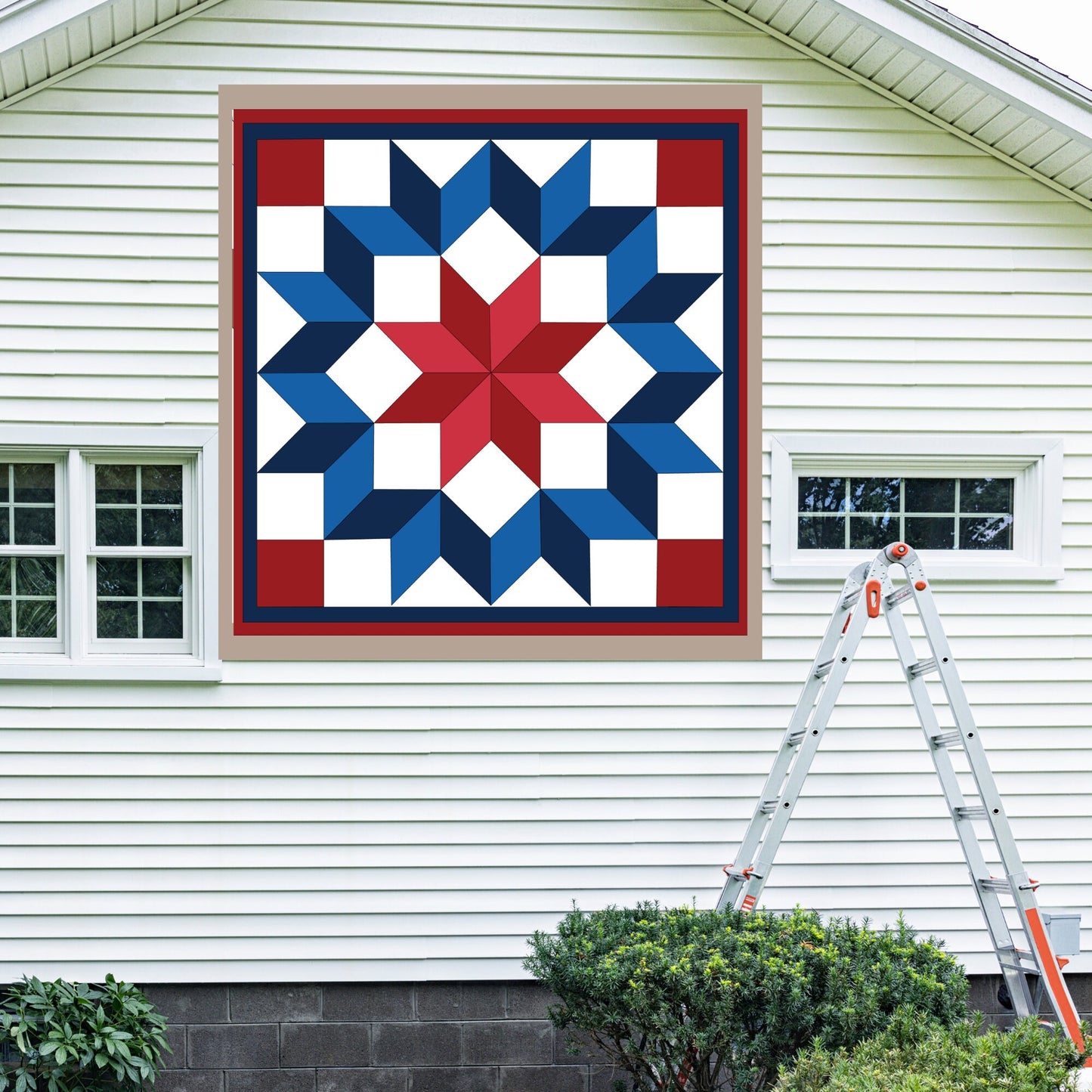 Carpenter Barn Quilt PDF Pattern, SVG Pattern, Wood quilt to paint for outdoors Bundle