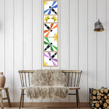 Dragonfly Group with Flowers Barn Quilt PDF Pattern, SVG Pattern, Wood quilt to paint for outdoors Bundle