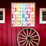 Feather barn Quilt PDF Pattern, SVG Pattern, Wood quilt to paint for outdoors Bundle, Barn quilt, wood painted barn quilt patterns