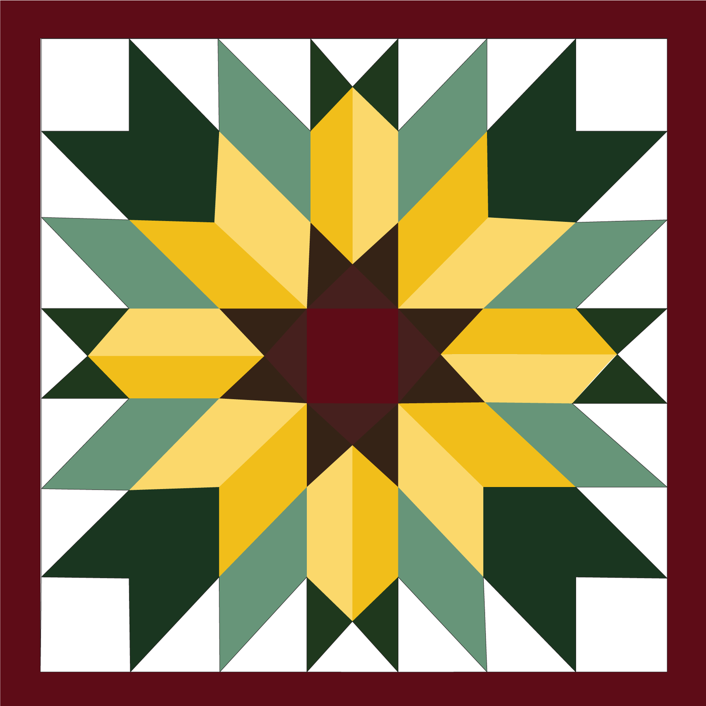 12x12" Large Sunflower barn Quilt PDF Pattern, SVG Pattern, Wood quilt to paint for outdoors Bundle, Barn quilt, wood painted barn quilt patterns