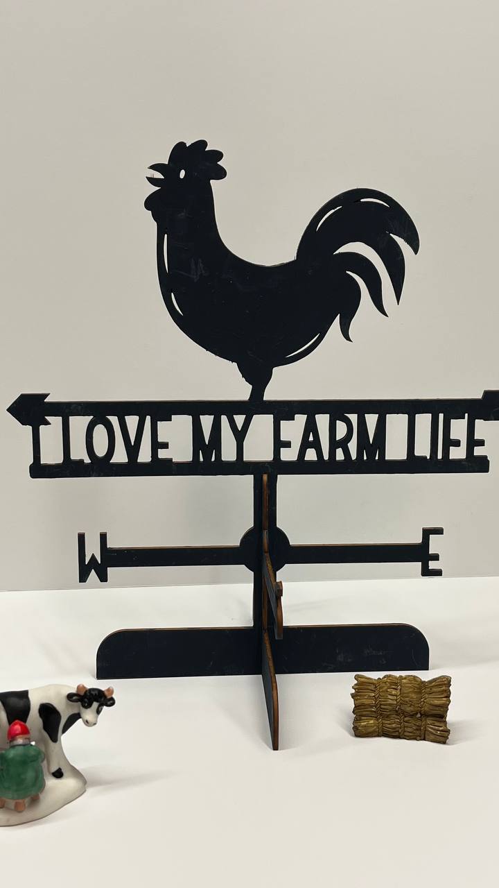 I love my farm live Wind Vane