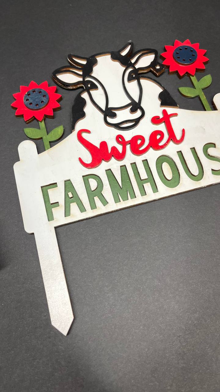 Sweet Farmhouse Yard Sign