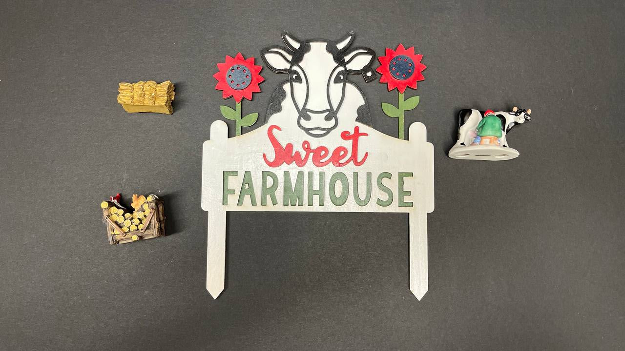 Sweet Farmhouse Yard Sign