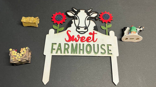 Sweet Farmhouse Yard Sign