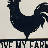 I love my farm live Wind Vane
