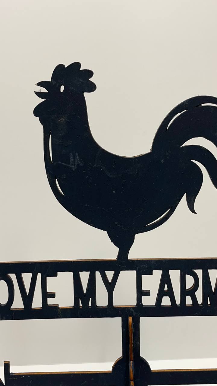 I love my farm live Wind Vane