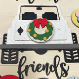 Jeep Seasonal Welcome Sign – 12" Round with 15 Interchangeable Spare Tire Designs