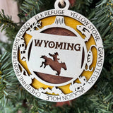 State Ornament Collection – Custom Home State & Travel Memory Ornaments