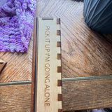 Euchre Scorekeeper Game – Handcrafted Wooden Peg Board with Cards & Pegs – Portable Euchre Set (5.25"x3.25"x1.5")