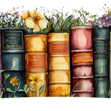 Reading is My Therapy Book 40oz Tumbler Wrap, Reading Lover Tumbler Wrap, Tumbler 40oz Sublimation Design, Bookish Digital Design