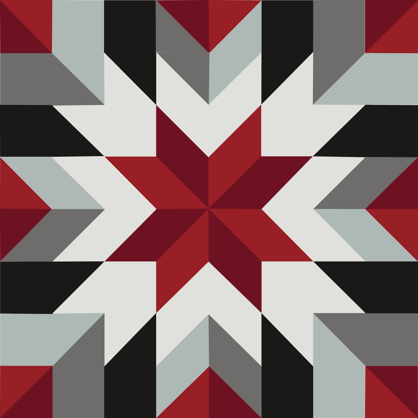 Winter Morning Carpenter Star Barn Quilt Digital PDF SVG Printable Pattern | Wood Barn Quilt | Paint yourself Barn Quilt downable PDF Bundle